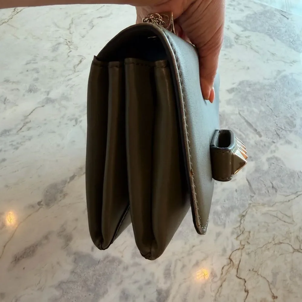 Valentino Garavani Rockstud VaVa Voom Olive Green handbag